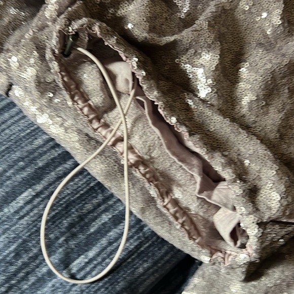 Anthropologie Lilac Sequin Cargo Pants -  Size 10 - Picture 9 of 11